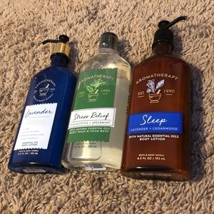 Aromatherapy Bath & Body Works body wash/lotion